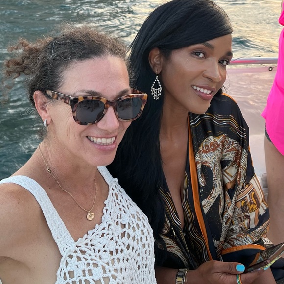 Rebecca Taylor “Crochet Doily” white moonstone  open knit tank top Size … - Picture 15 of 15